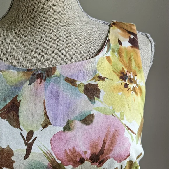 Joe Fresh Floral Midi Dress - Picture 2 of 4